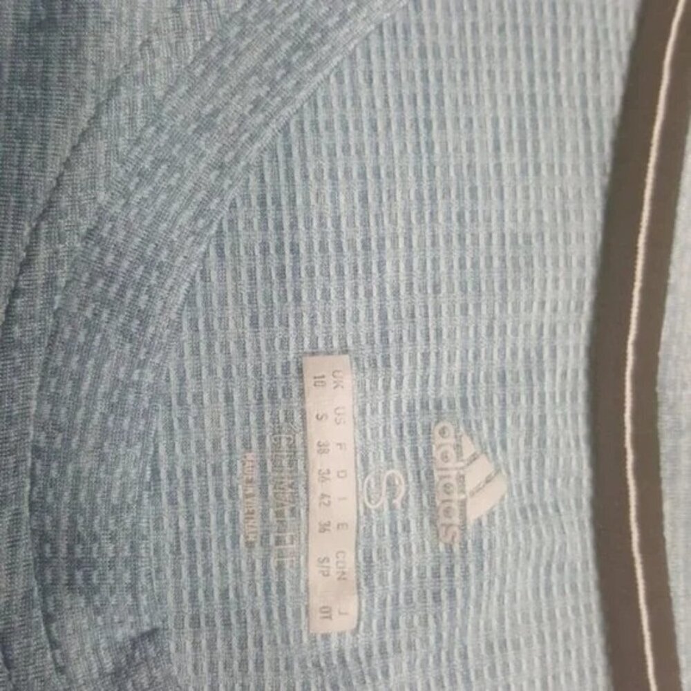 Adidas Terex Climalite Blue Crewneck T-shirt - Picture 5 of 5